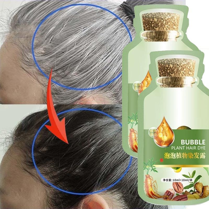 Bubble Plant Hair Dye shampoo