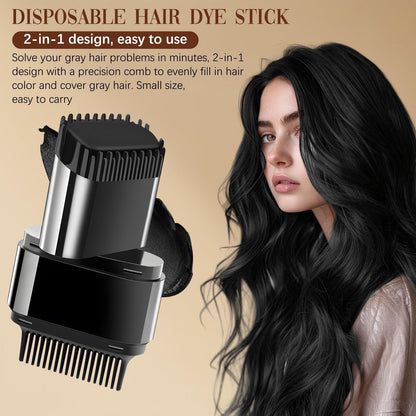 2-in-1 Hair Color Stick & Comb Hair Dye Root Touch Up