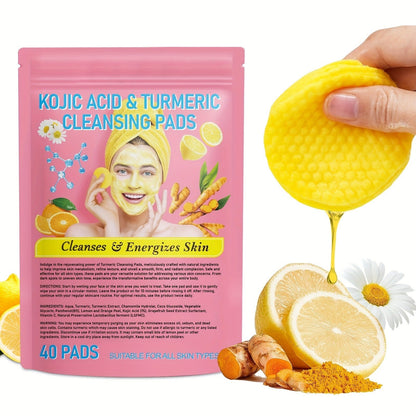 Turmeric Kojic Acid Cleansing Pads