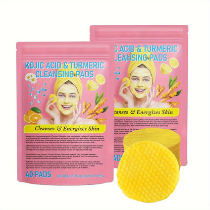 Turmeric Kojic Acid Cleansing Pads