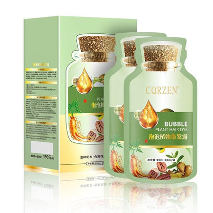 Bubble Plant Hair Dye shampoo