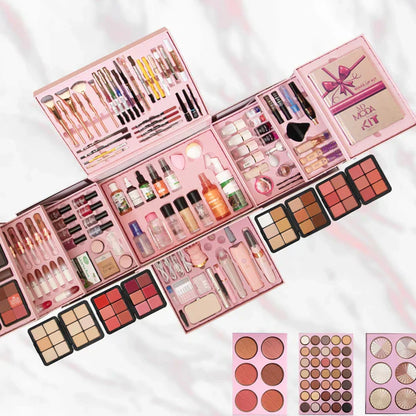 LAST DAY 69% OFF Complete 140-piece beauty collection الصندوق المتقدم – 140 قطعة متكاملة لتجربة مكياج وعناية لا مثيل لها